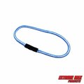Extreme Max Extreme Max 3006.3175 BoatTector Bungee Dock Line Extension Loop - 1', Blue/White (Value 4-Pack) 3006.3175